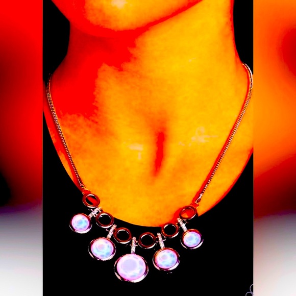 🔥🩵🔥STUNNING❗️PAPARAZZI “REFLECTIVE RHAPSODY” SILVER NECKLACE❗️🔥🩵🔥 - Picture 2 of 4